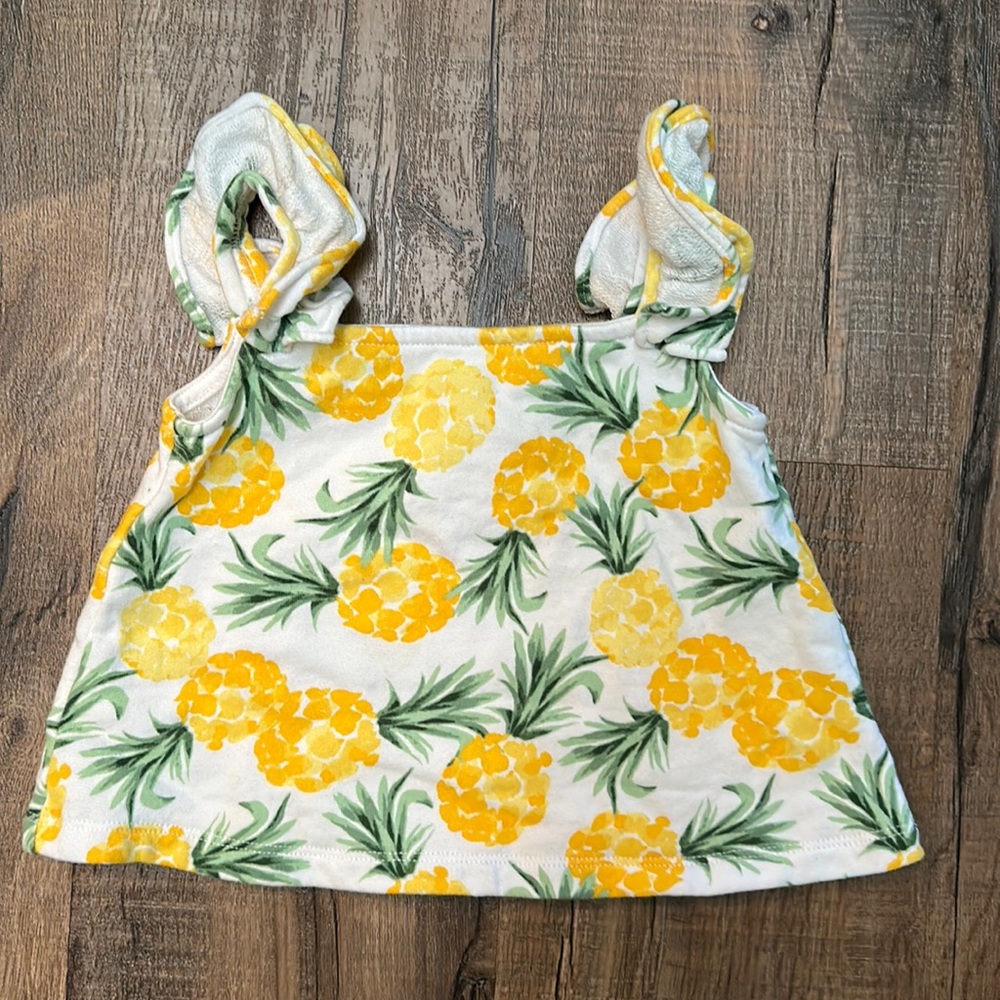 Janie and Jack pineapple shirt. Size 3